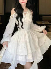 Aiertu - Elegant and Chic Women Fashion New Party Dress Spring Summer Casual A-Line Sequin Birthday Wedding Vestidos Female Clothes Aiertu