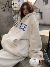 Deeptown Hip Hop Zip Up Hoodies Women Harajuku Vintage Oversized Sweatshirts Loose Casual All-match Fleece Tops Korean Fashion Aiertu