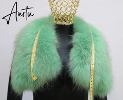 European Version Winter New Light Luxury All-match Big Fur Collar Loose Women's Long-Sleeved Bread Korean Version Down Jack Aiertu