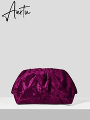 Exquisite Dazzling Women Rose Red Evening Clutch Bag Random Pattern Evening Party Clutch Purses Messenger Bags Aiertu