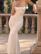 Aiertu - exy Backless Double Layer Women Maxi Dress White Spaghetti Strap Evening Dress Summer Skinny Elegant Party Clubwear Aiertu