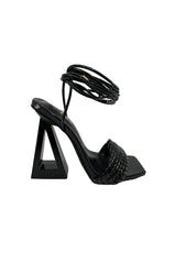 Aiertu Future - Lace Up Block High Heels Aiertu