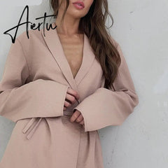 Full Sleeves Pajamas For Women Robe Suits With Pants Wide Leg Solid Loose Sets Womens Outfits Home Suit Sleep Clothes Aiertu