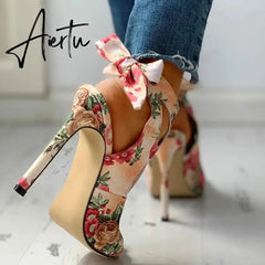 High Heels Women Shoes Sandals Transparent Sexy Snake-Shaped Women Sandals Design Stiletto Heel Gladiator Pumps Women Shoes Aiertu