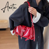 High Quality Women's Bags Autumn New Fashion Simplicity High-capacity Advanced Sense Shoulder Bag Solid Versatile Handbag Aiertu
