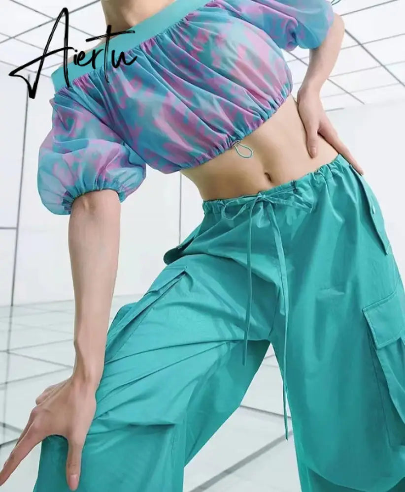 Hit Color Shirts For Women Slash Neck Short Sleeve Casual Pullover Summer Blouse Female Fashion Clothing New Aiertu
