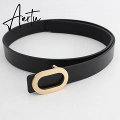 Hot Ladies Adjustable Thin Belts for Women Fashion Luxury Brand Designer Style Skinny Coat Jacket Dress Jeans Waist Belt Female Aiertu