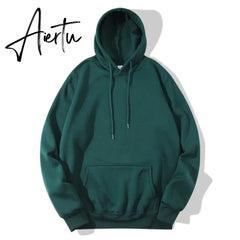 Hot Spring Autumn Fashion Brand Women and Men's Hoodies Male Casual Hoodies Sweatshirts Men Solid Color Hoodies Sweatshirt Tops Aiertu