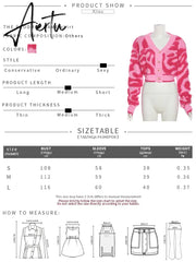 kliou Autumn Women Bare Midriff Sweet Knitted Cardigan W23C33160 Girls Fleece Patchwork Warm Button Sweater Miss Lovely Tops Aiertu