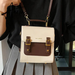 New Fashion Luxury Designer Backpack Summer Casual Versatile Vintage Classic Shoulder Bags For Women High Quality Leather Purses Aiertu