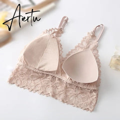 Sexy Lace Underwear French Bra Set Comfortable Women Bras Lingeries Ladies Underwear Suit Aiertu