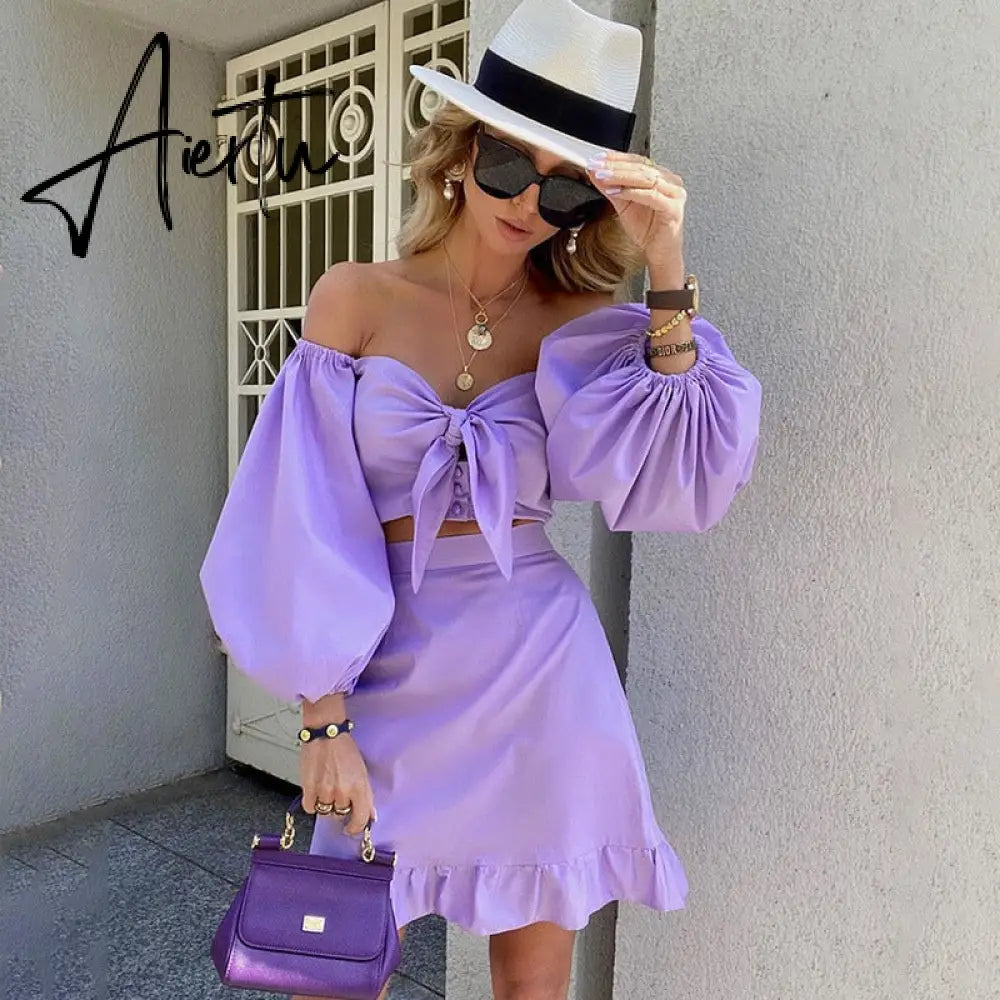 Spring Summer Crop Top Women Tees Tops Sexy Club Slash Neck T-Shirts Streetwear Solid Button Long Sleeve Slim T Shirt Women Aiertu