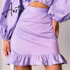 Spring Summer Crop Top Women Tees Tops Sexy Club Slash Neck T-Shirts Streetwear Solid Button Long Sleeve Slim T Shirt Women Aiertu