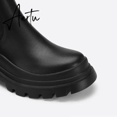 Women British Style Over-The-Knee Thick-Soled Boots mysite