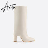 Women Chunky Heeled Boots mysite