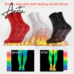 Women Self-Heating Health Care Socks Helpful Warm Cold Feet Creative Comfort Magnetic Therapy Comfortable Men Tourmaline Socks Aiertu