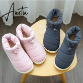 Women snow boots waterproof calzado mujer winter sapato feminino women's ankle boots warm outdoor shoes mixed colors Aiertu