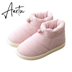 Women snow boots waterproof calzado mujer winter sapato feminino women's ankle boots warm outdoor shoes mixed colors Aiertu
