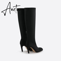 Women Square Heeled Boots mysite