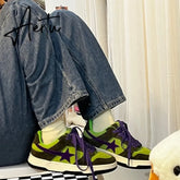 Y2k Star Shoes Women Harajuku Flats Running Casual Sneakers Sports Fashion Autumn Korean Designer Green Shoe New In Aiertu