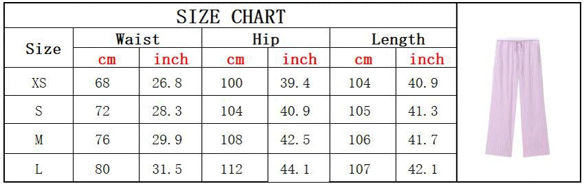 Aiertu  -  Women Summer Striped 2-Pieces Sets Sweet Camis Tank Tops and Trousers Female Elegant Street Two Suits Clothing Aiertu