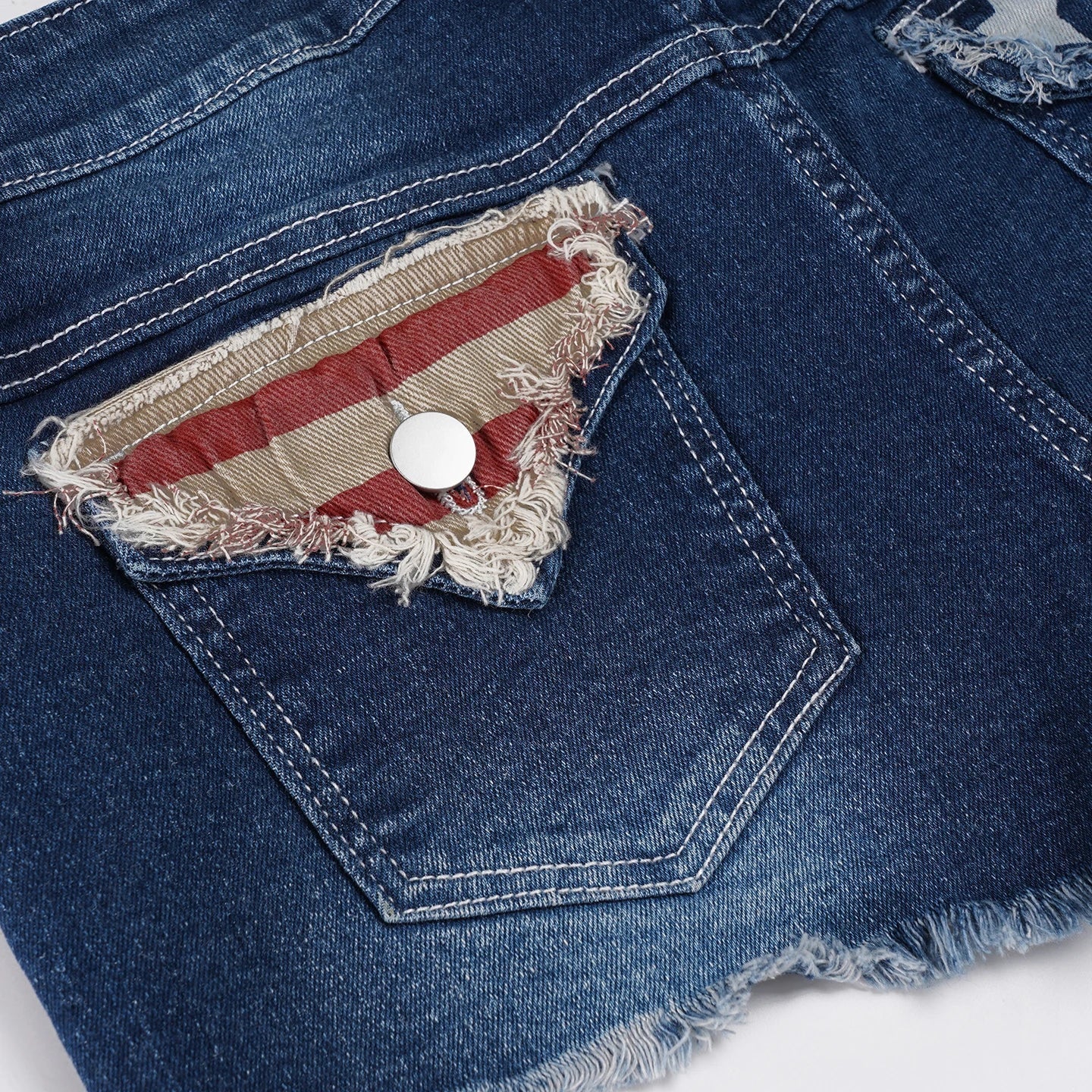 Aiertu  -  Asymmetrical Print Retro Denim Shorts Distressed y2k Low Rise Skinny Hot Sexy Denim Shorts Summer Streetwear Chic Shorts Aiertu