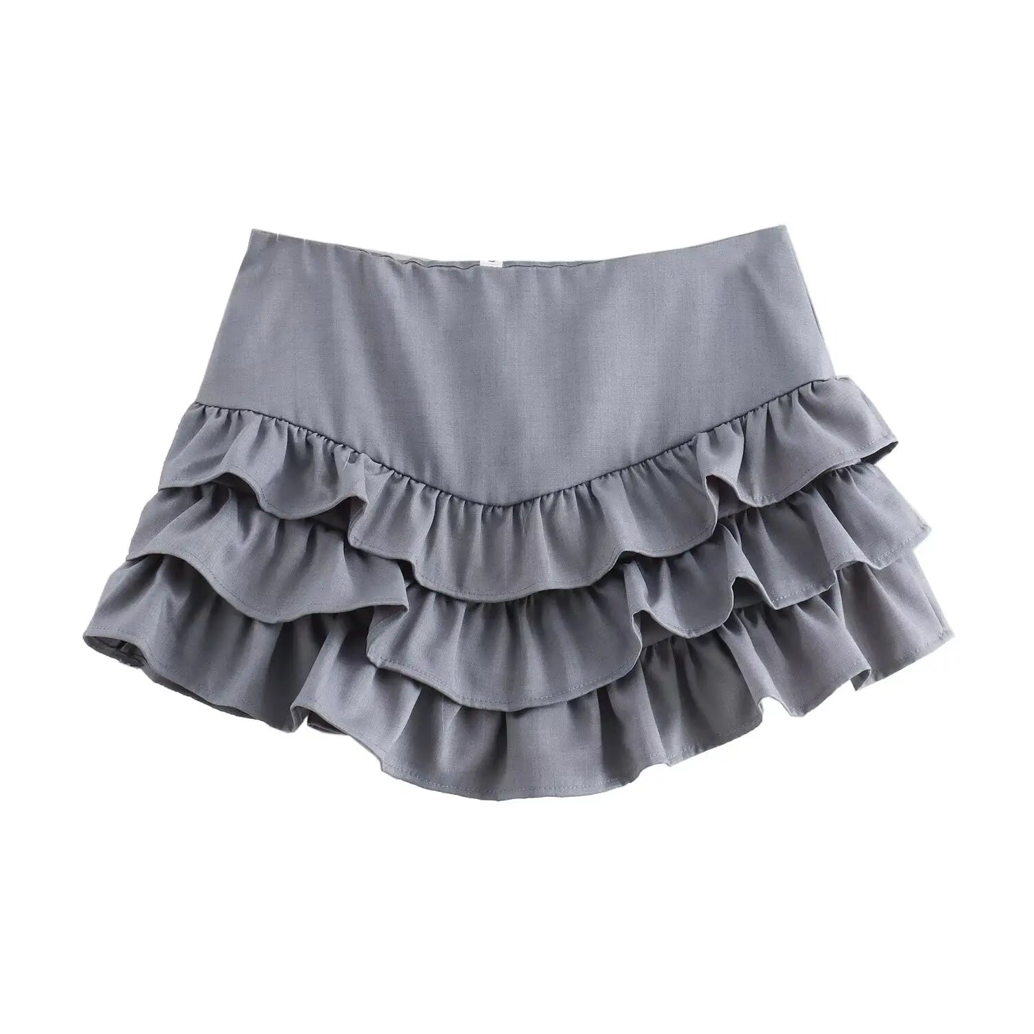 Aiertu  -  American hot girl high waist all-match cake skirt female summer new style college style A-line short skirt Aiertu