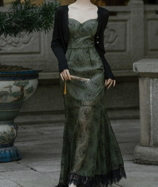 Aiertu  Windy Dance Whimsigoth Forest Fairy Dress Aiertu