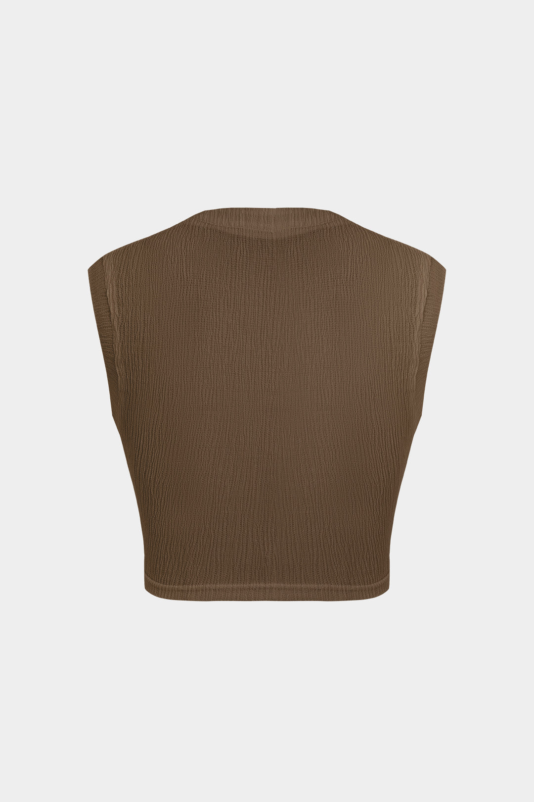 Aiertu  Twist Knot V-Neck Tank Top Aiertu