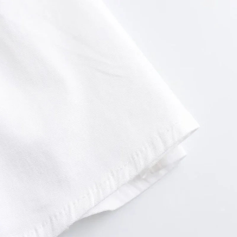Aiertu  -  Sexy Pleated Spliced Sling Mini Dress Women Solid Square Collar Sleeveless Backless Female Dresses Summer Lady Chic Vestido Aiertu
