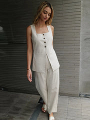 Aiertu  -  2026 Summer Fashion Vest Pants sets Aiertu
