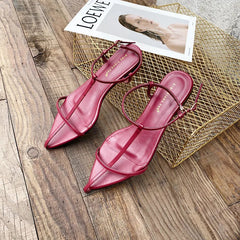 Aiertu  -   Summer New Minimalist Design Fashion All-match Flat Sandals European and American Model Style Women's Shoes Aiertu