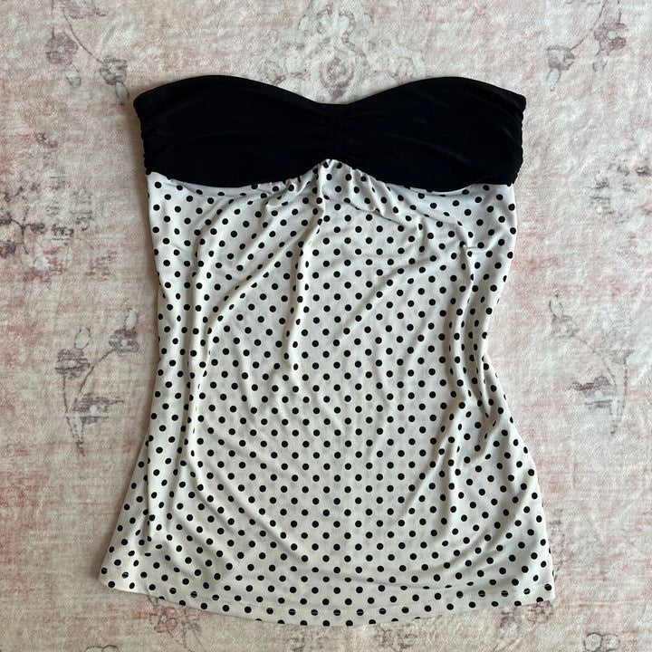 Aiertu  -  Aesthetic Crop Top 2000s Women T shirt Kawaii Harajuku Slim Caims Sling Punk Streetwear Polka Dot Vintage Graphic Tank Tops Y2k Aiertu