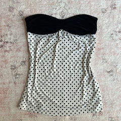 Aiertu  -  Aesthetic Crop Top 2000s Women T shirt Kawaii Harajuku Slim Caims Sling Punk Streetwear Polka Dot Vintage Graphic Tank Tops Y2k Aiertu