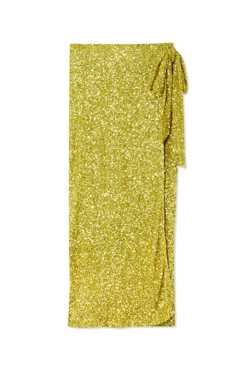 Aiertu  -Elegant Sequins Ruched Regular High Waist Bottoms(3 Colors) aiertu