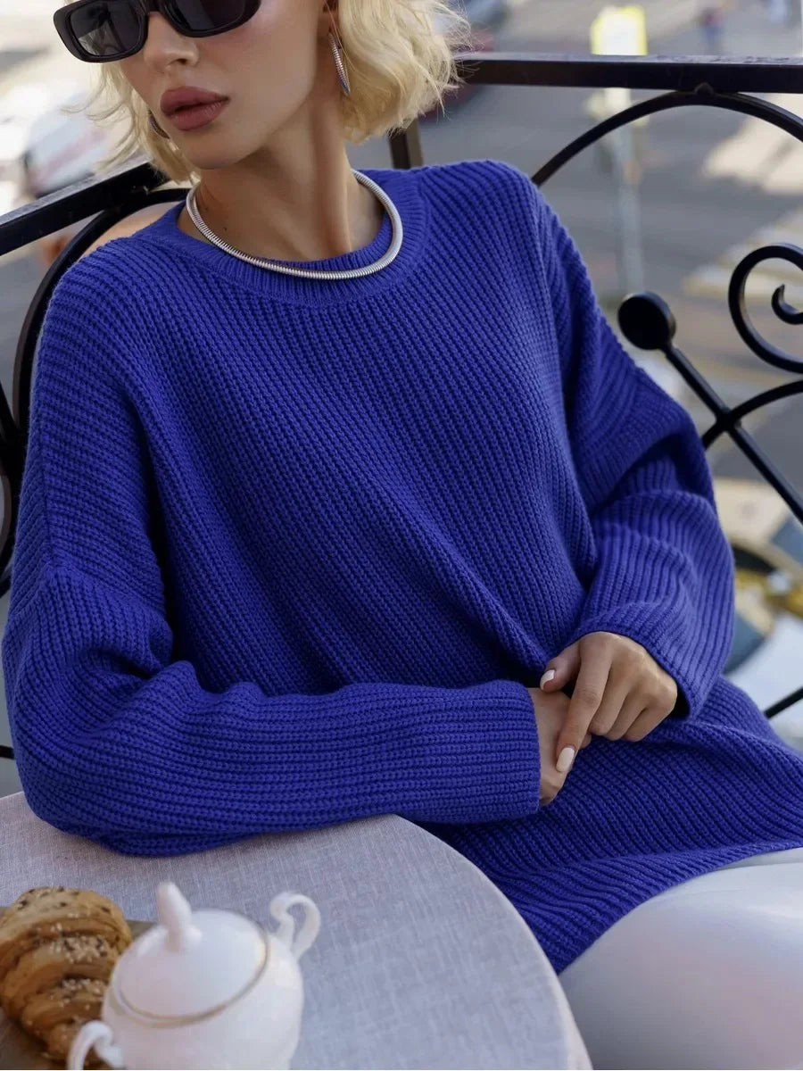 Aiertu  -  Autumn and Winter Sweater Women Loose Oversized Sweater Aiertu