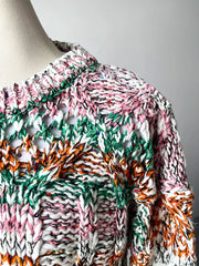Aiertu  -  Sequin Colorful Multicolor Pullover 2024 Winter Women Chic Crop Sweater Jumper Niche Design Aiertu