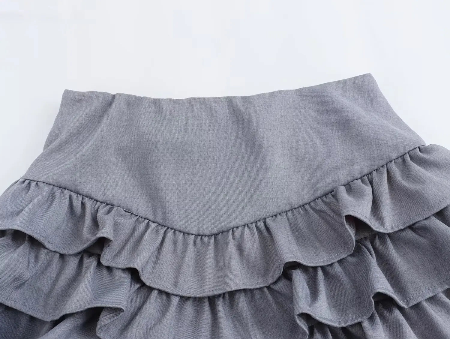 Aiertu  -  American hot girl high waist all-match cake skirt female summer new style college style A-line short skirt Aiertu