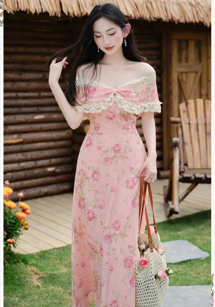 Aiertu  Honey Rose Shabby Chic Princesscore Dress Aiertu
