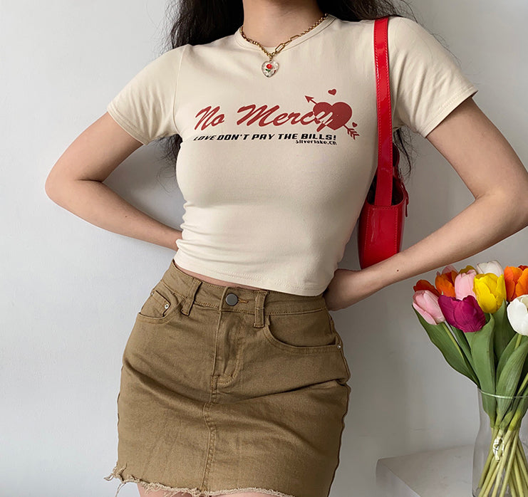 Aiertu - Edgy Gal Denim Skirt - new trend inspo - trashy outfits - dinner outfits Aiertu
