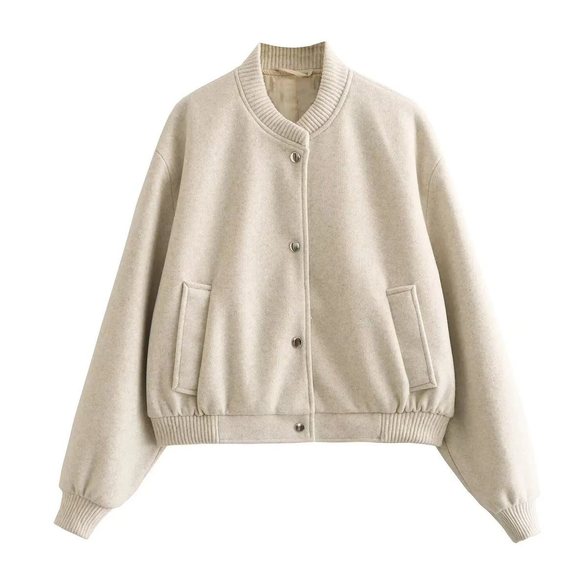 Aiertu  -  European and American style fashion all-match soft pilot jacket coat women's early autumn new high-end loose casual baseball uni Aiertu