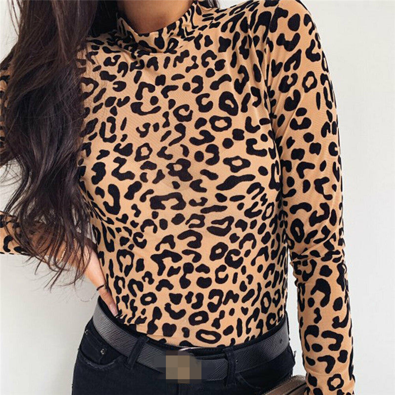 Aiertu business casual outfits Women's Fashion round Neck Long Sleeve Sexy T-shirt aiertu