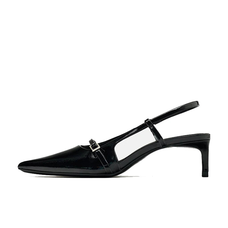 Aiertu  -    Summer Pointed Toe High Heels Women Sandals Design Style Thin Heels Banquet Party Sandalias Shoes Aiertu
