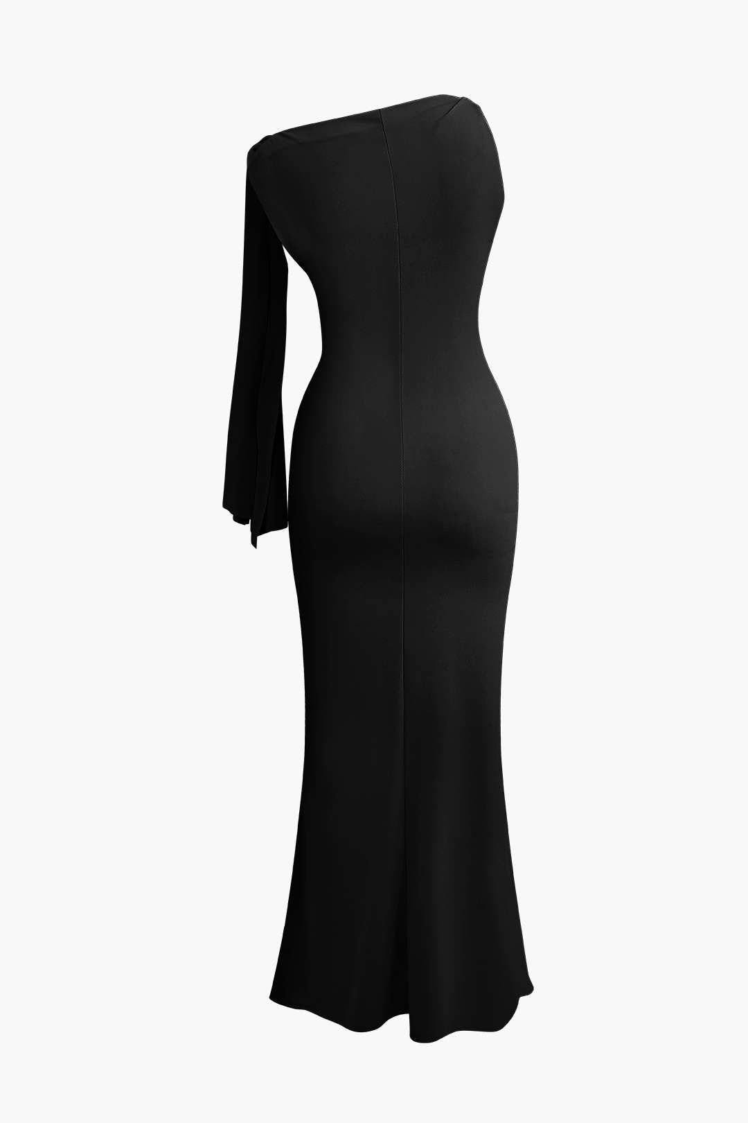 Aiertu  Asymmetrical Twist Knot Mermaid Maxi Dress Aiertu