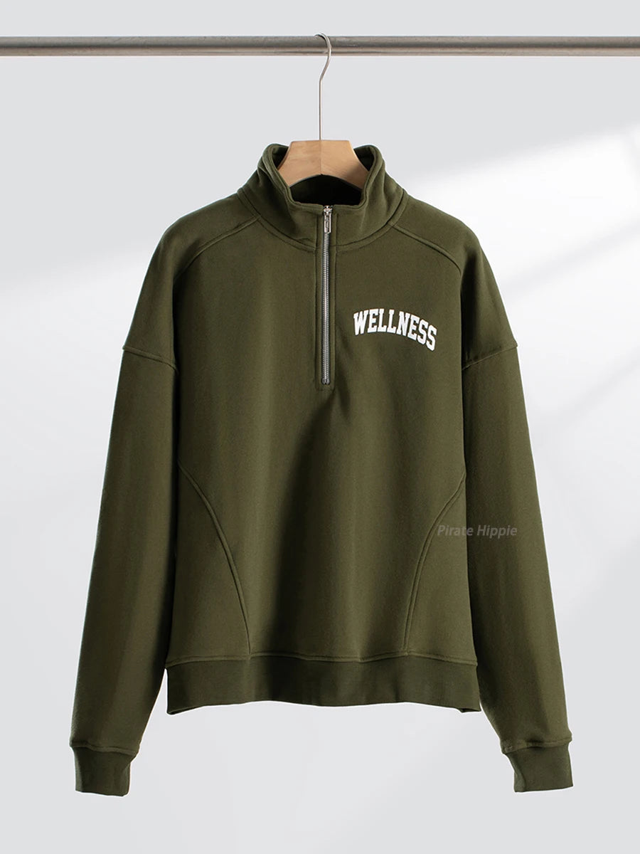 Aiertu  -   New York Letter Print Sweatshirt Women Classic O Neck Long Sleeve Pullover Autumn Casual Vintage Sporty Rich Sweatshirt 2026 New Aiertu