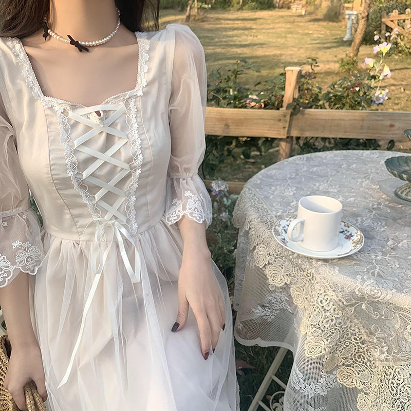 Aiertu - First Love Cottage Dress Aiertu