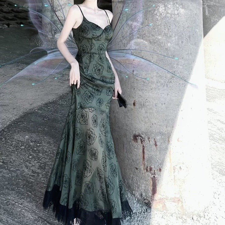 Aiertu  Windy Dance Whimsigoth Forest Fairy Dress Aiertu