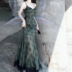 Aiertu  Windy Dance Whimsigoth Forest Fairy Dress Aiertu