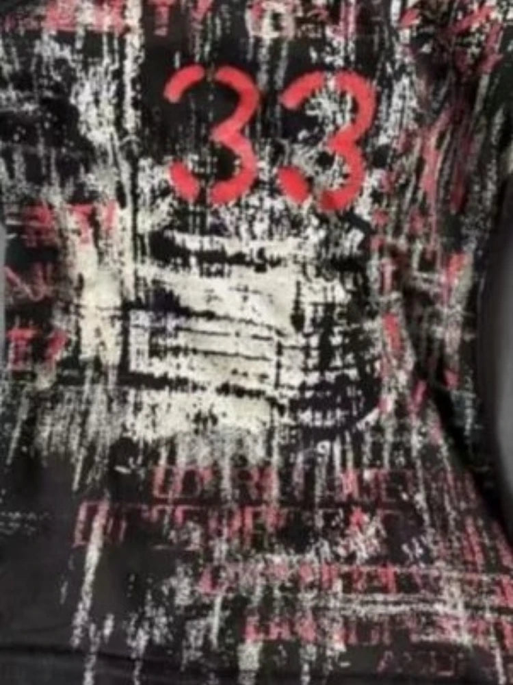 Aiertu  -  Streetwear One Shoulder Summer Tanks Y2k Aesthetic Women Vintage Slim Fit Tank Top Harajuku Casual Grunge Printing Crop Vest Aiertu