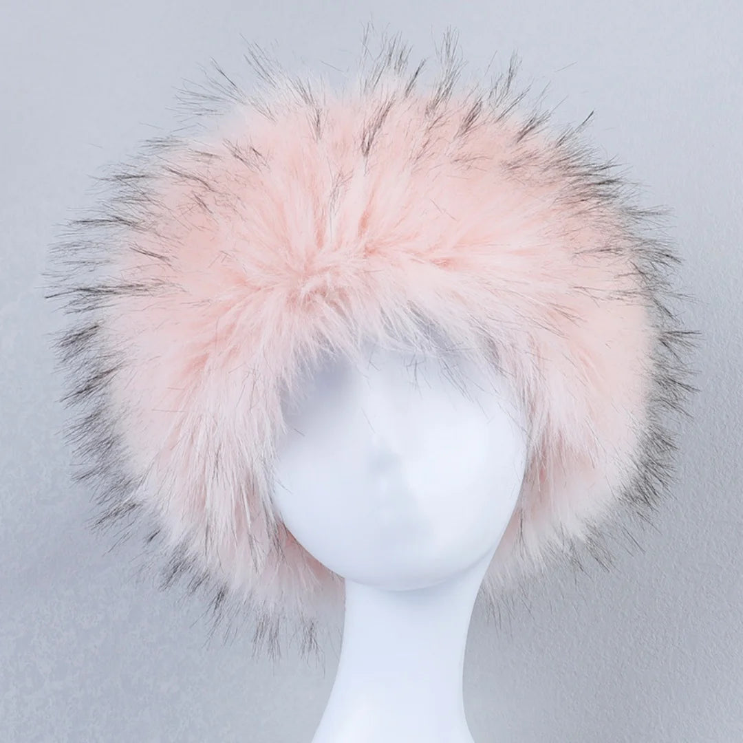 Aiertu  -  Fluffy Faux Fur Beanie Hats For Women Girl Winter Outdoor Thick Plush Keep Warm Russian Ski Hat Luxury Fashion Party Panama Caps Aiertu